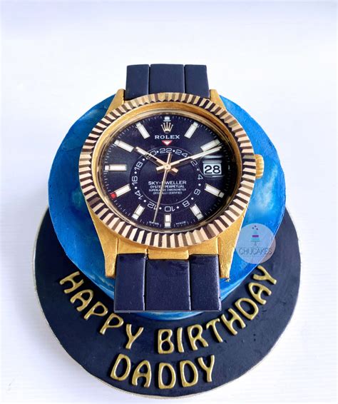 cake rolex|Rolex watch cake for sale.